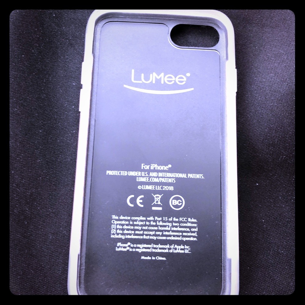 Lumee iPhone 8 case.